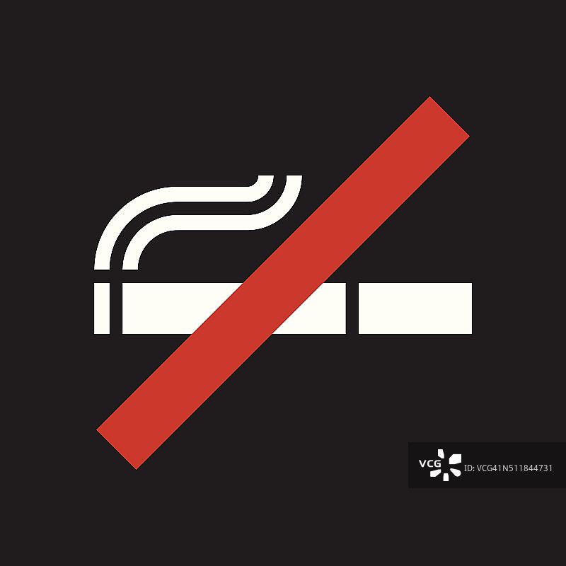禁止吸烟标志图片素材