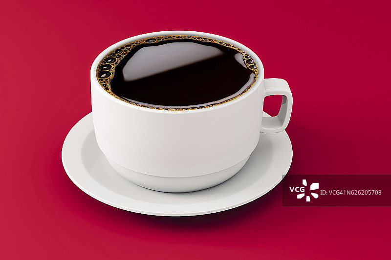 3d新鲜美味的咖啡图片素材