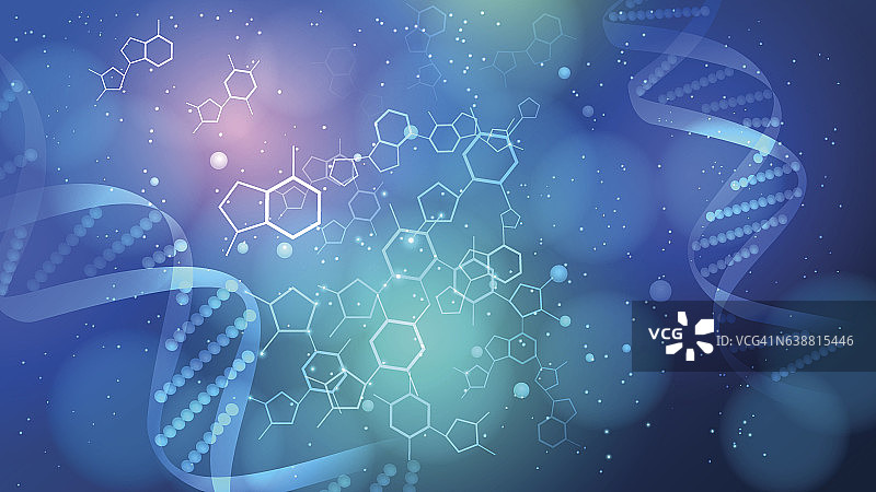 DNA载体医学背景图片素材