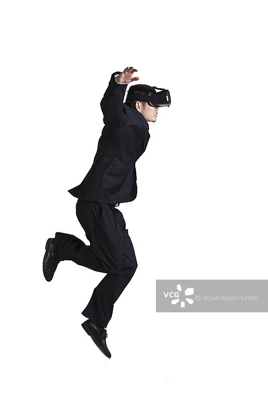 商人用VR跳跃图片素材
