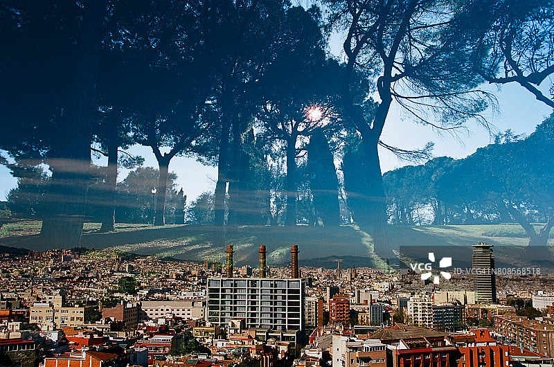 巴塞罗那的景象图片素材