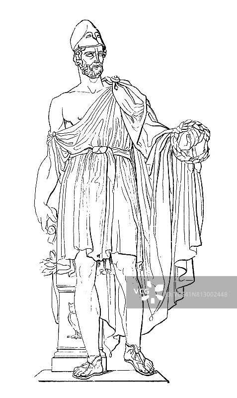 伯里克利(公元前495 - 429年)图片素材