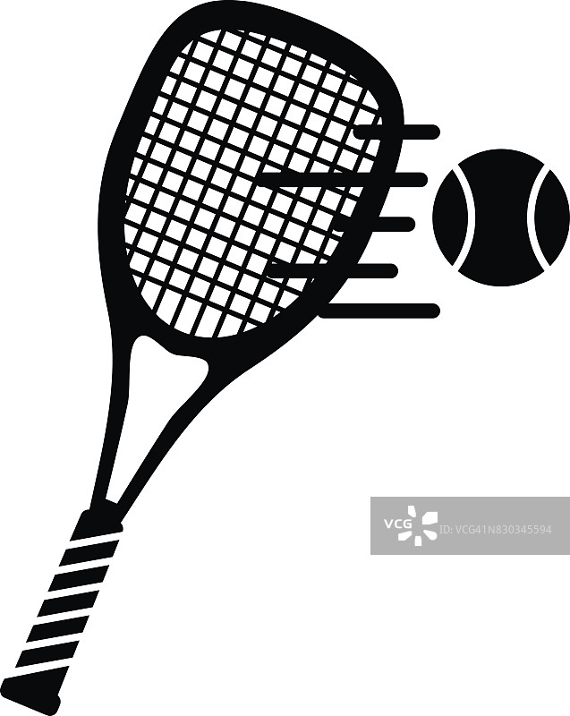 网球运动图标插图图片素材