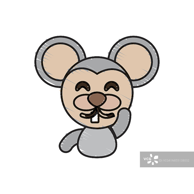 画老鼠动物漫画图片素材