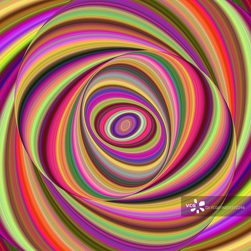 彩色椭圆数字艺术背景图片素材