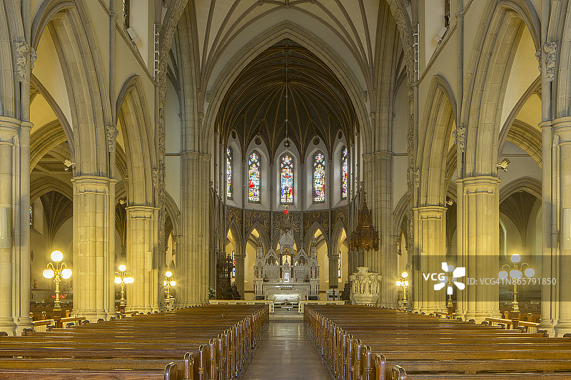 爱尔兰多尼戈尔的莱特肯尼大教堂。图片素材