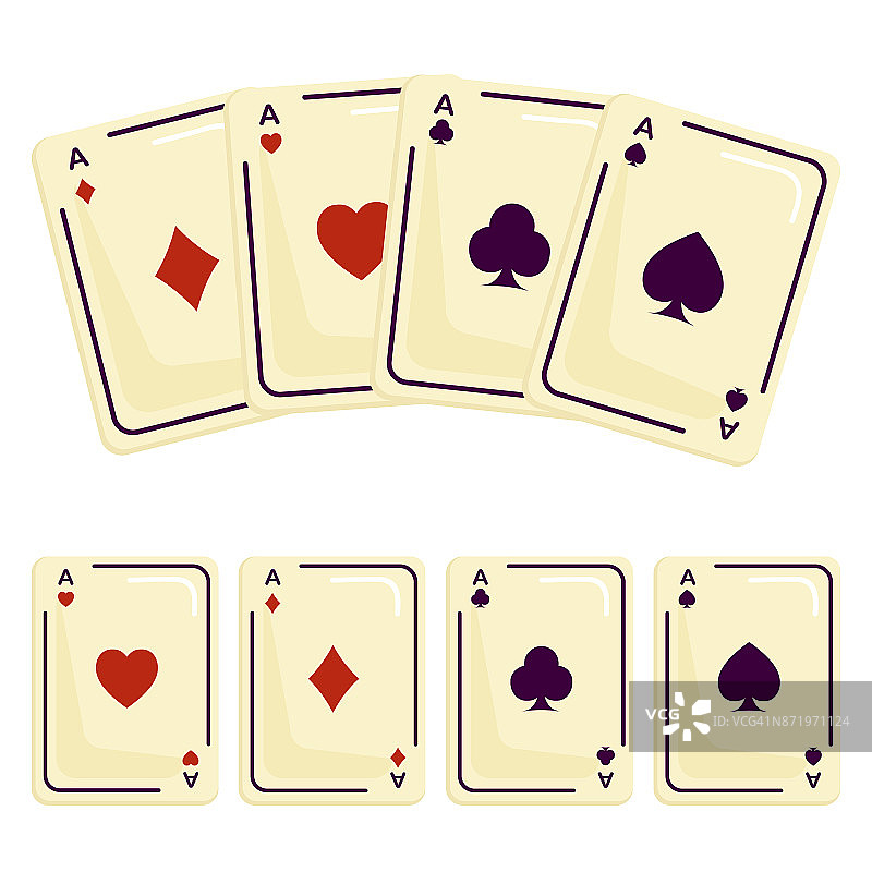 四张王牌，黑桃。属性的魔术师图片素材