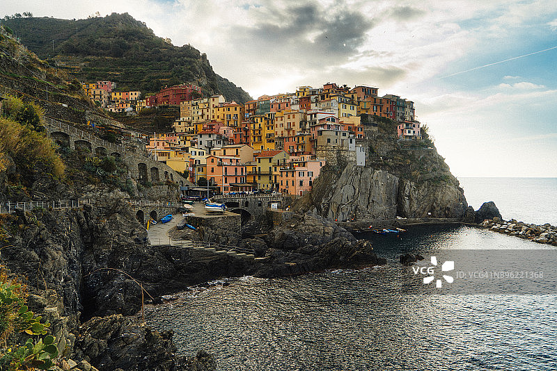 意大利海边的美景图片素材