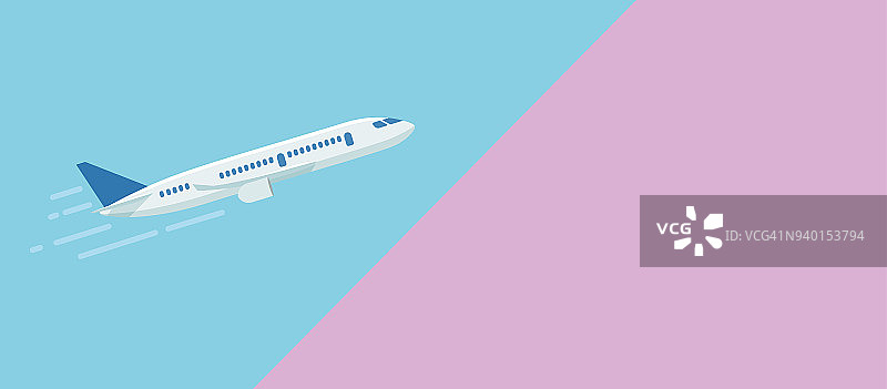 飞机旅行时间2-插图图片素材