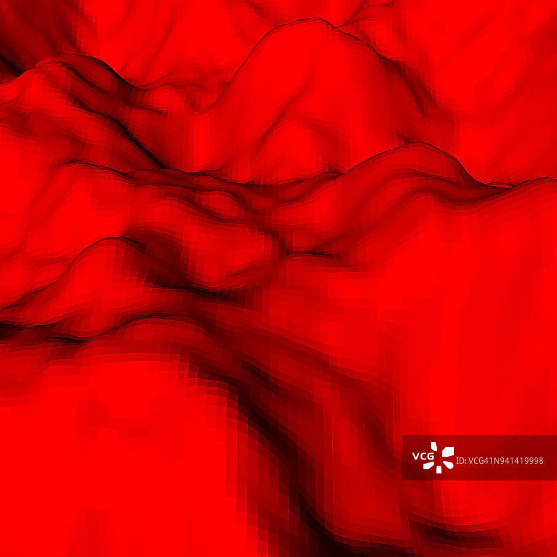 红色抽象多边形背景图片素材