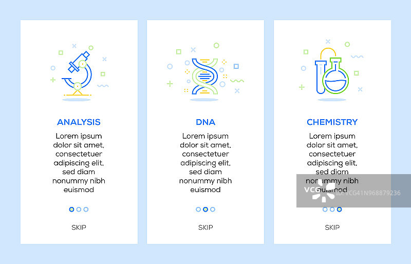 分析，Dna，化学的图标。科学概念网络元素图片素材