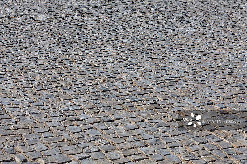 石头路面纹理非常典型的葡萄牙图片素材