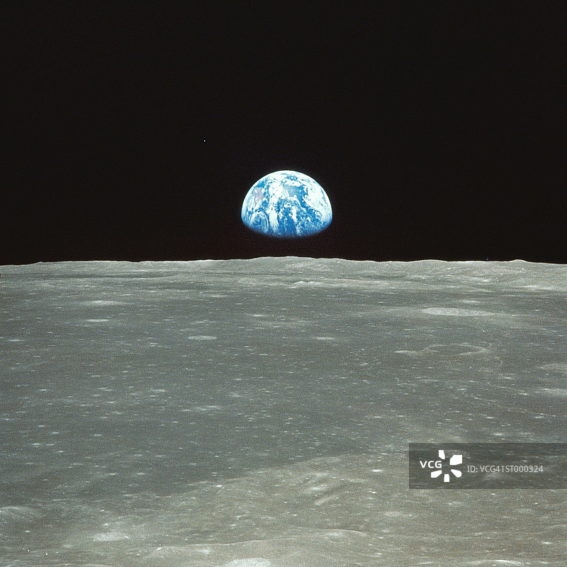 地球与月球图片素材