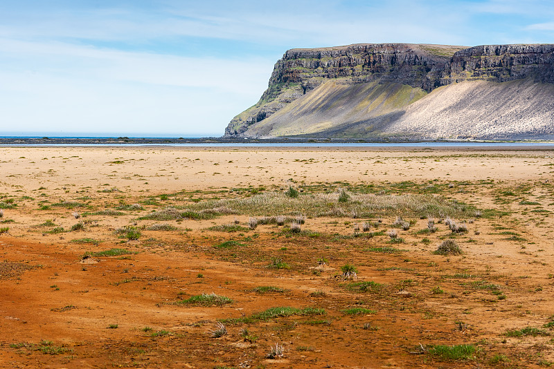冰岛的海滩图片素材