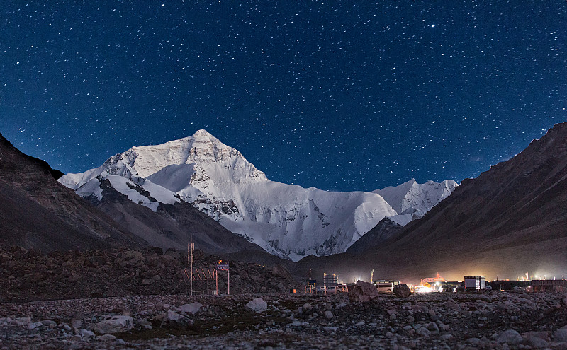 西藏日喀则美丽的星空图片下载