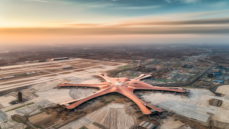 北京大兴新机场图片下载