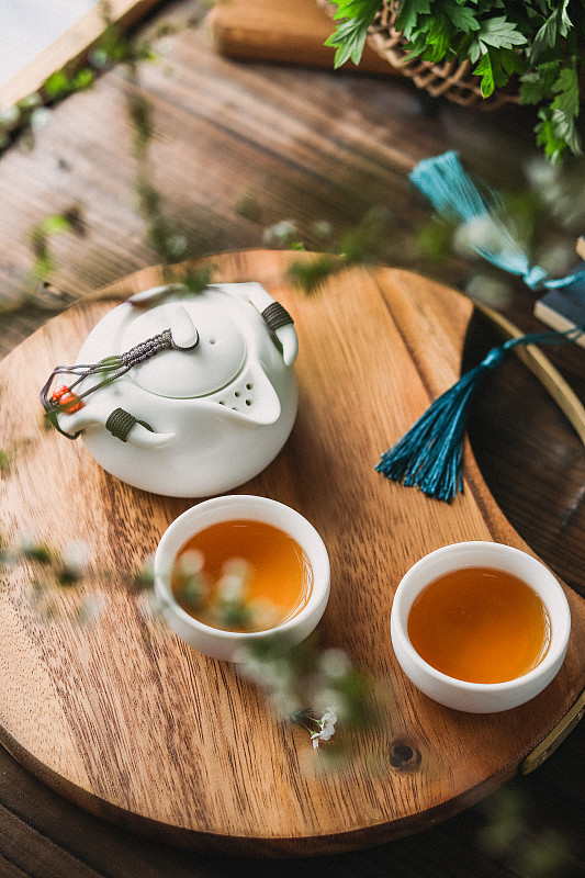 茶壶与茶杯图片素材