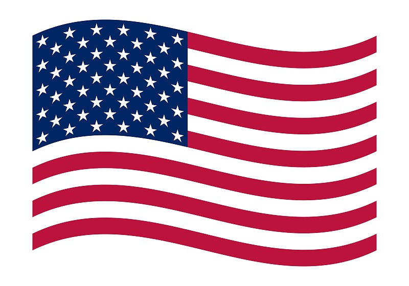 美国国旗怎么画?图片