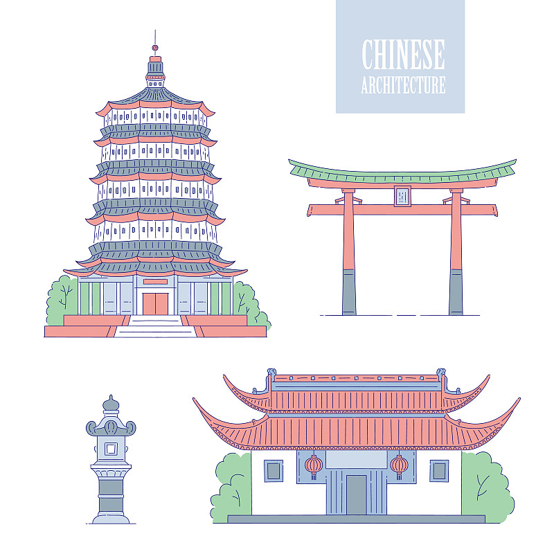 中国建筑地标图片下载