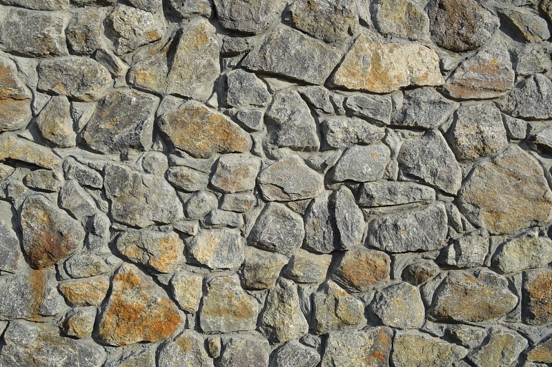 石头和砖石墙的纹理图片素材
