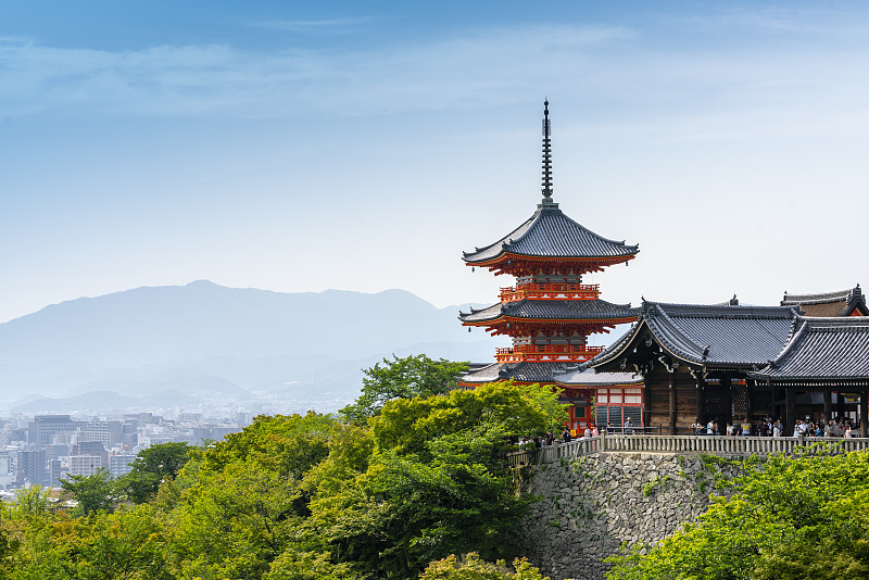 日本京都清水寺图片下载