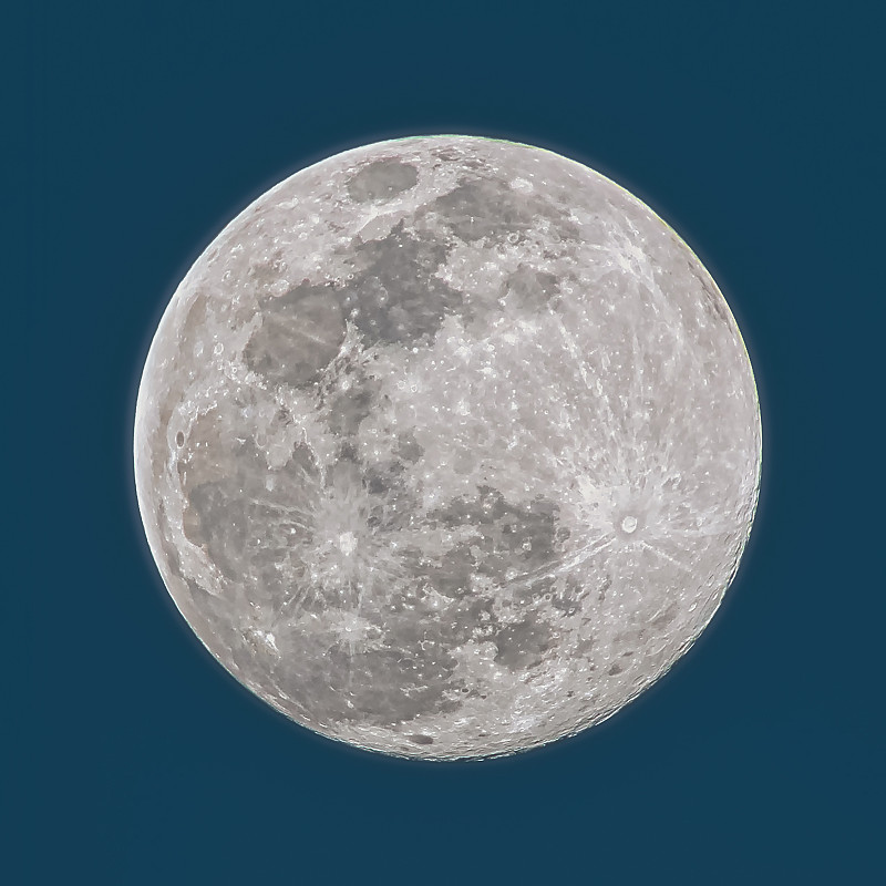 2020超级大月亮图片素材