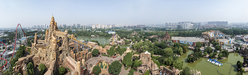 北京欢乐谷全景图图片下载