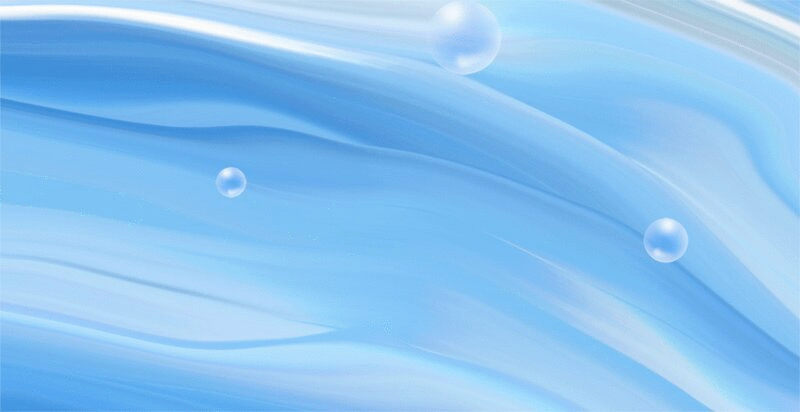 蓝色水泡背景gif动图插画下载