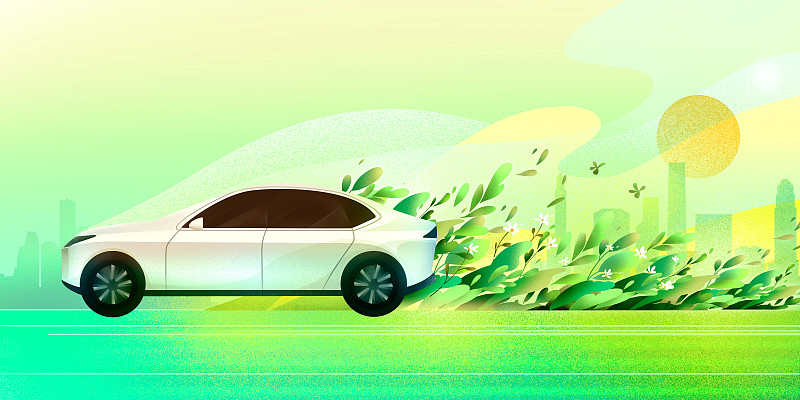 新能源汽车图片素材