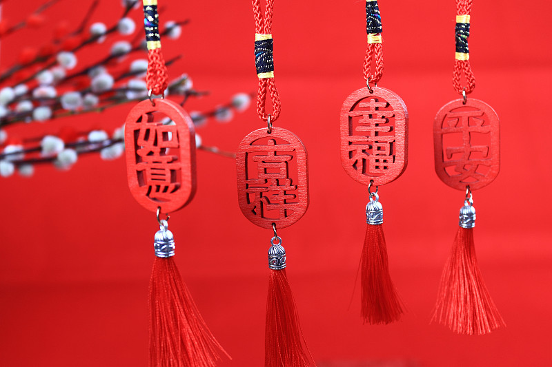 春节传统装饰静物图片下载