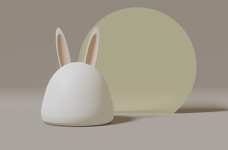 传统节日卡通3D兔年兔子图片下载