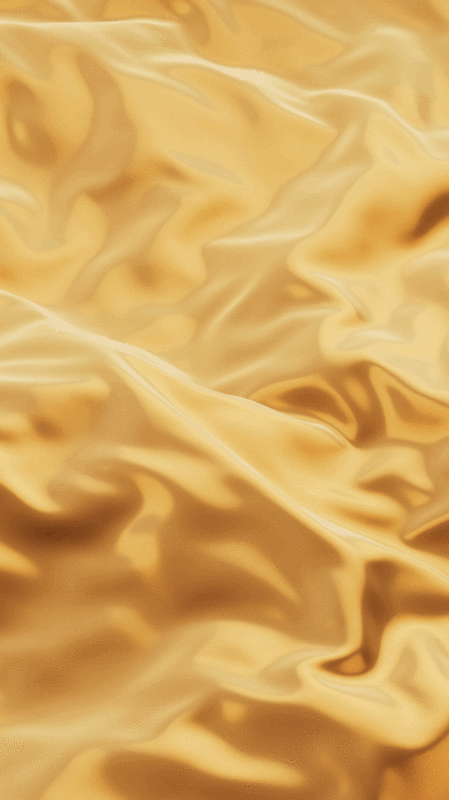 流动飘舞的金色布料3D渲染图片下载