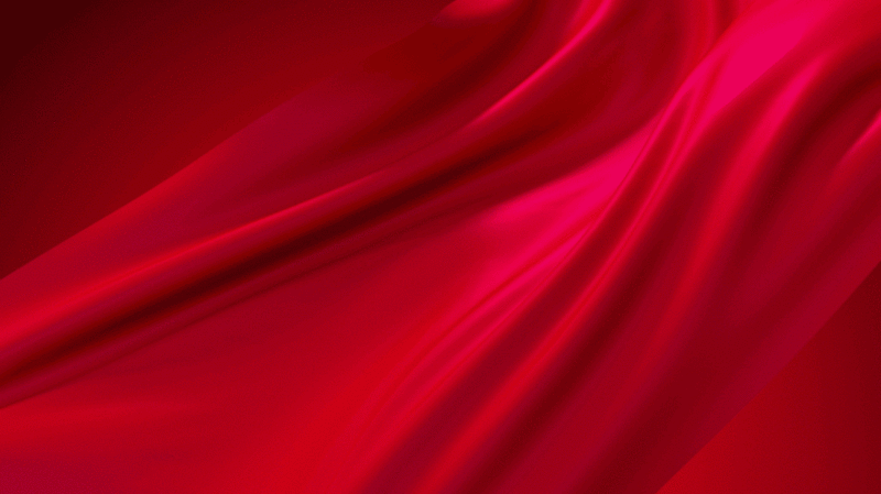 循环流动的红色布料背景3D渲染插画下载