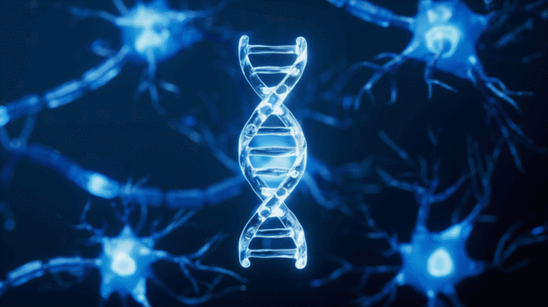 神经元细胞生物DNA基因健康概念三维渲染图片下载
