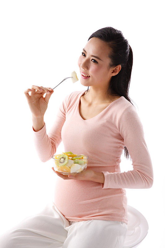 孕妇吃水果图片下载