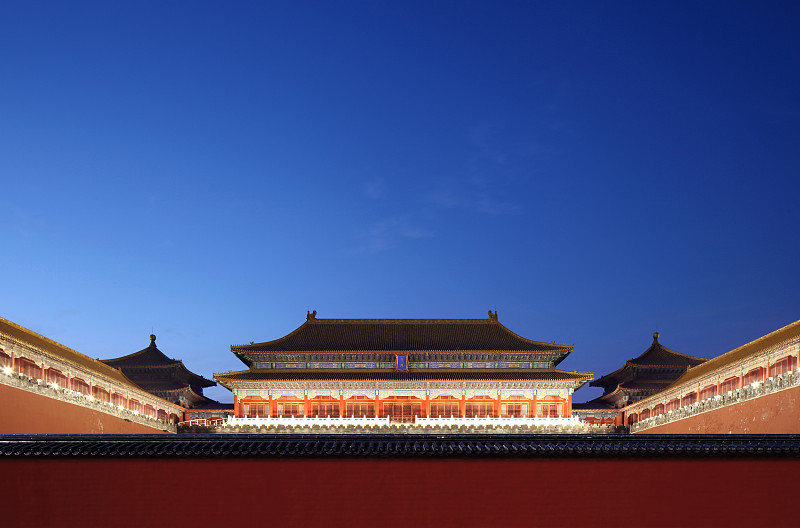 北京故宫夜景图片下载