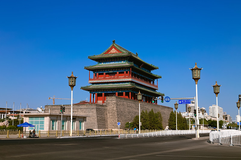 前门,北京,中国图片下载