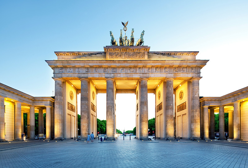 勃兰登堡之门，柏林图片下载