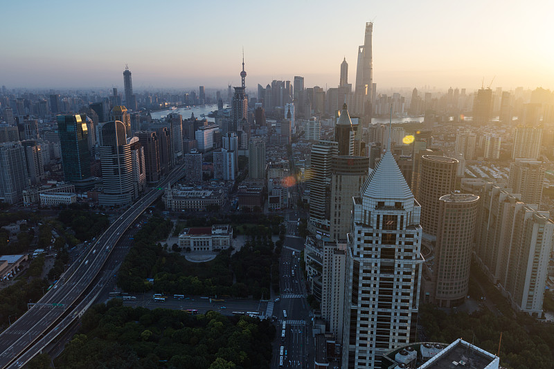 上海高架图图片素材