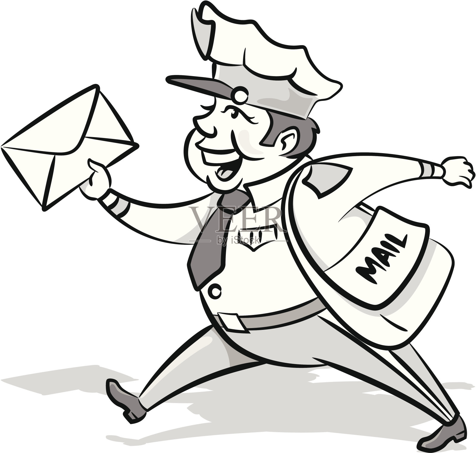 穿着制服给商人送信的年轻邮差 库存照片. 图片 包括有 快速, 发运, 邮递员, 职业, 信函, 命令 - 225548618