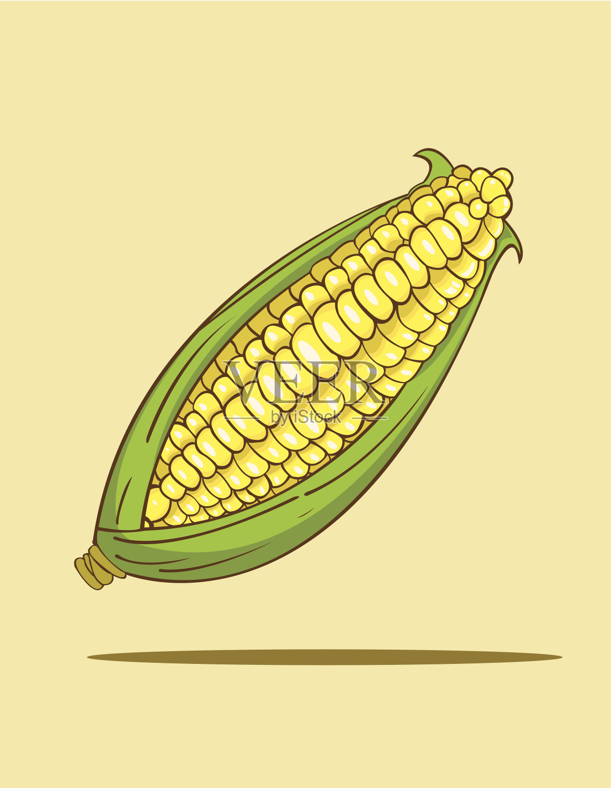 玉米向量插画图片素材
