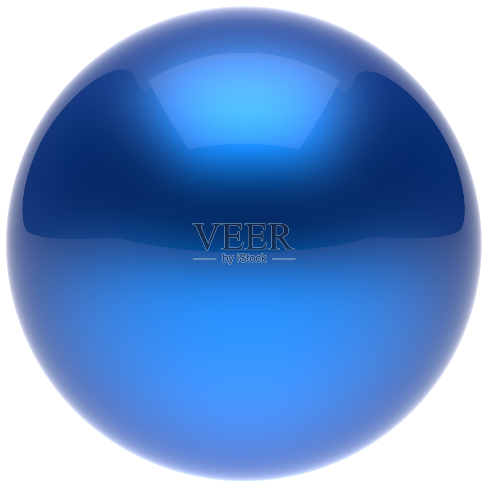 球形按钮圆形基本固体气泡图蓝色照片摄影图片