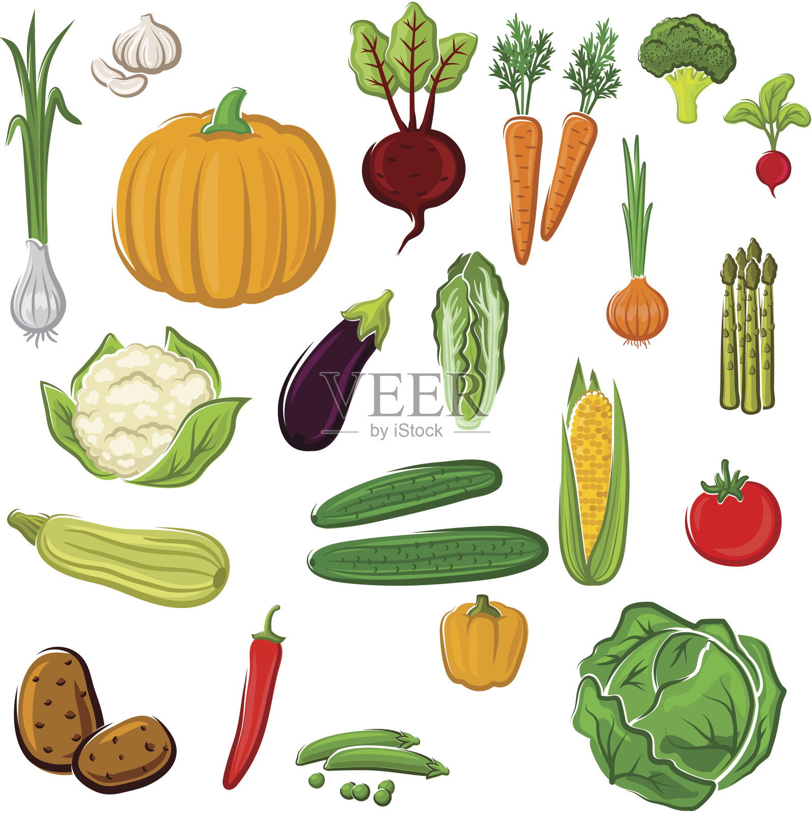 农用蔬菜的农业设计设计元素图片