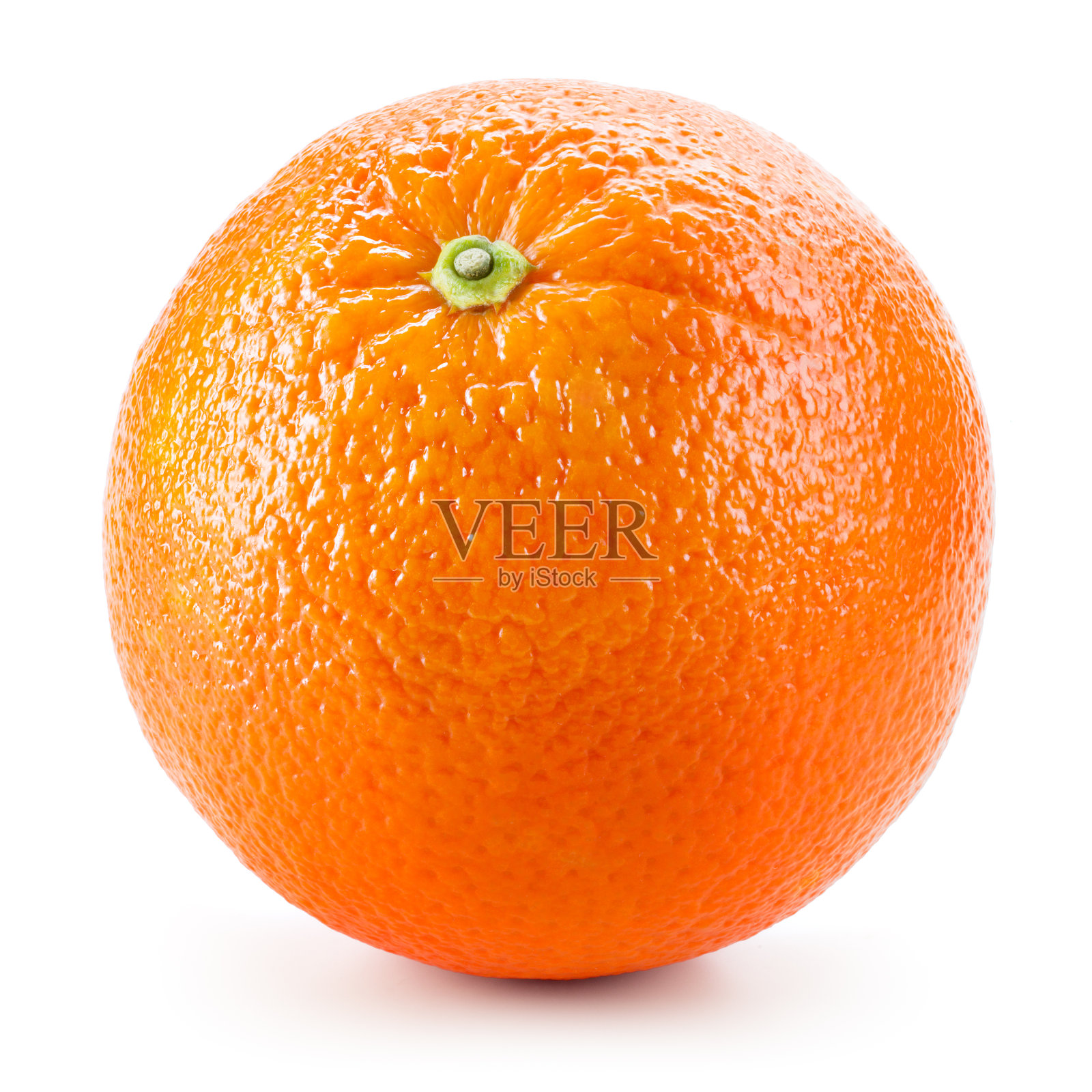 在白色上孤立的橙色果实照片摄影图片