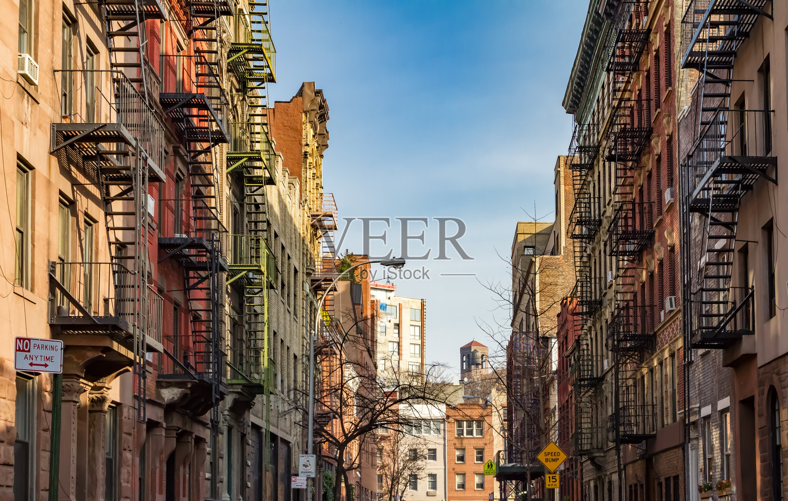 纽约市街区照片摄影图片