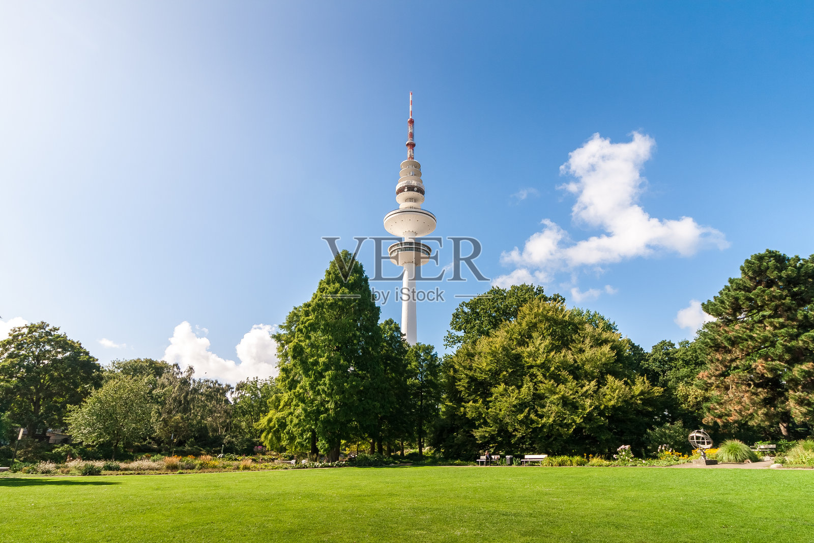汉堡城市公园照片摄影图片
