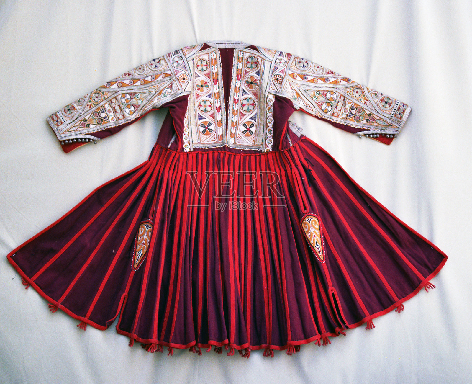 传统的马其顿的衣服照片摄影图片