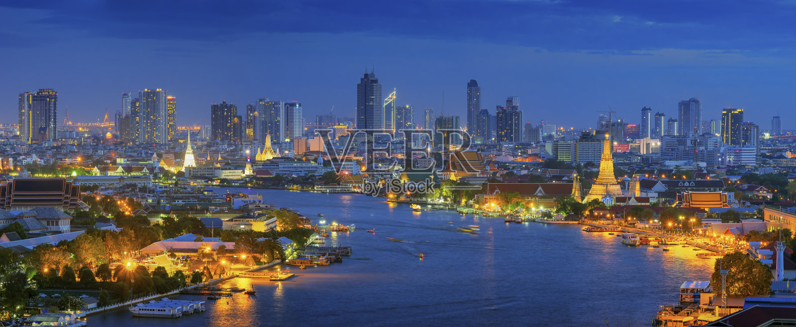 曼谷全景图照片摄影图片