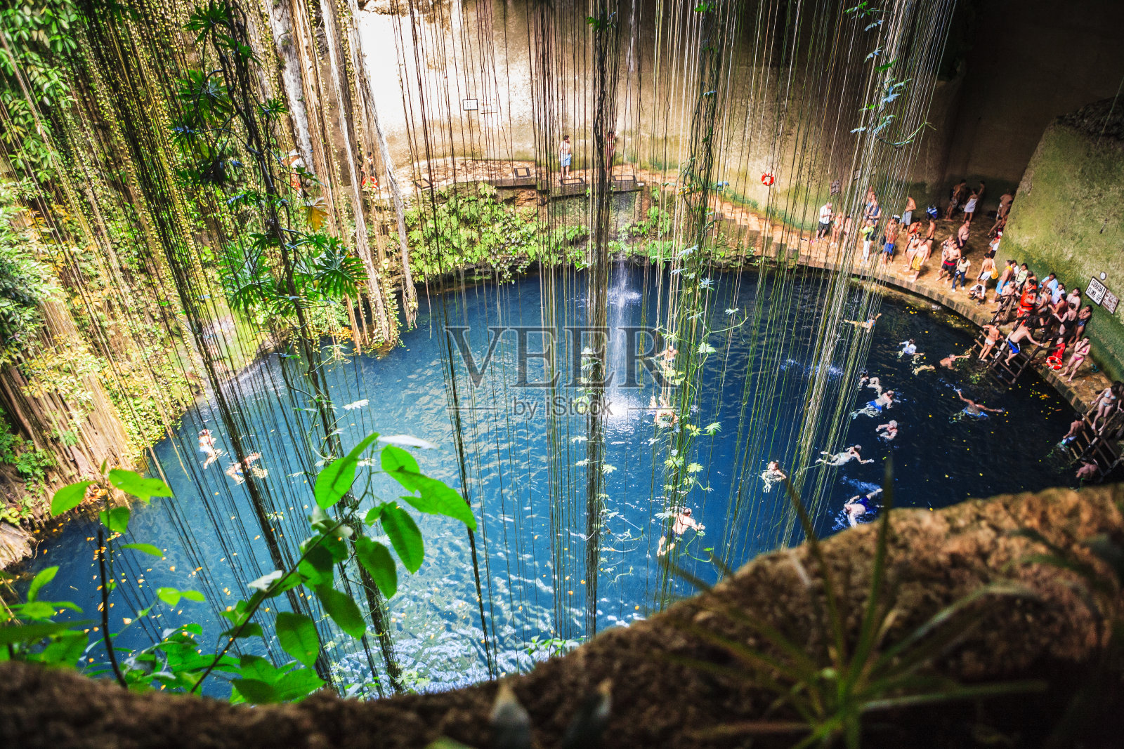Cenote i - kil，墨西哥照片摄影图片