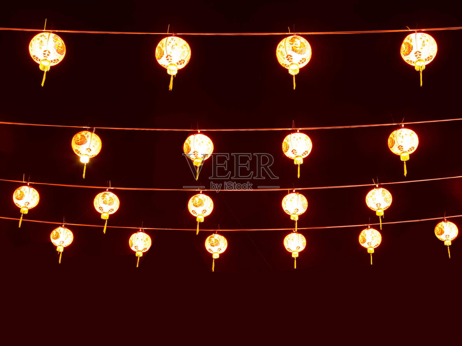 中国的灯笼。照片摄影图片